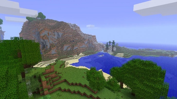What was the name of the first Minecraft spin-off game?
