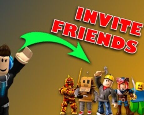 roblox invite friends